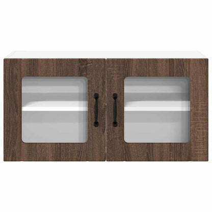 Küchenschrank Braun Eichen-Optik 80 x 31 x 40 cm Holzwerkstoff