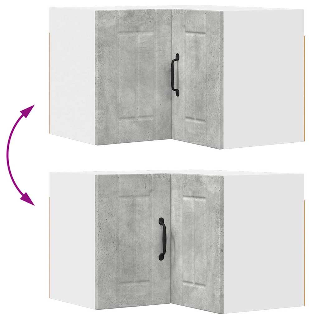 Küchenschrank Beton Grau 57 x 57 x 40 cm Holzwerkstoff