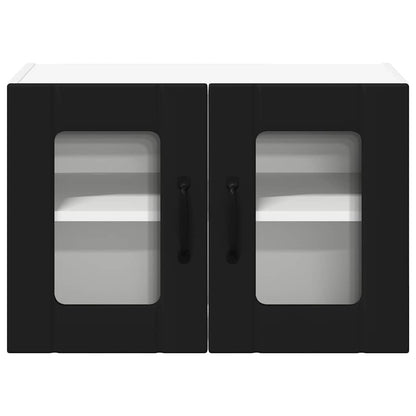 Küchenschrank Schwarz 60 x 31 x 40 cm Holzwerkstoff