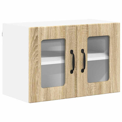 Küchenschrank 2 pcs Sonoma-Eiche 60 x 31 x 40 cm Holzwerkstoff