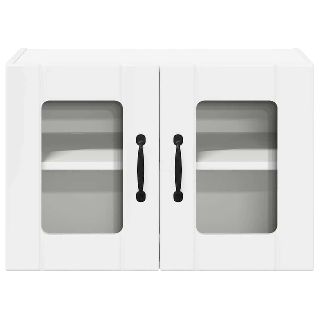 Küchenschrank 2 pcs Hochglanz Weiß 60 x 31 x 40 cm