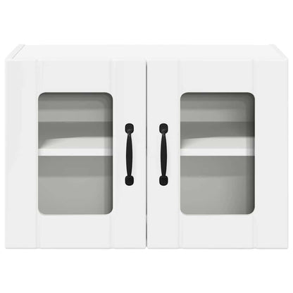 Küchenschrank 2 pcs Hochglanz Weiß 60 x 31 x 40 cm