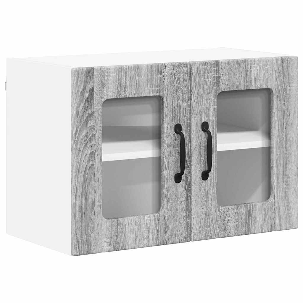 Küchenschrank 2 pcs Graues Sonoma 60 x 31 x 40 cm Holzwerkstoff
