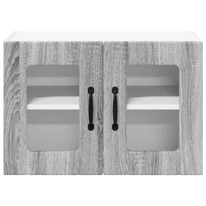 Küchenschrank 2 pcs Graues Sonoma 60 x 31 x 40 cm Holzwerkstoff