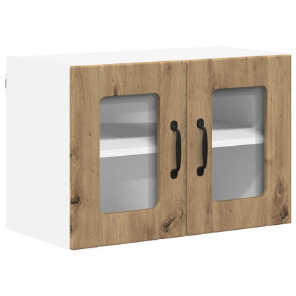Küchenschrank 2 pcs Artisan-Eiche 60 x 31 x 40 cm Holzwerkstoff