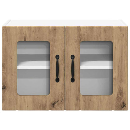 Küchenschrank 2 pcs Artisan-Eiche 60 x 31 x 40 cm Holzwerkstoff