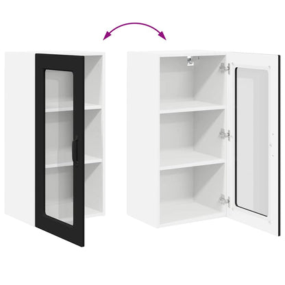 Küchenschrank Schwarz 40 x 31 x 80 cm Holzwerkstoff