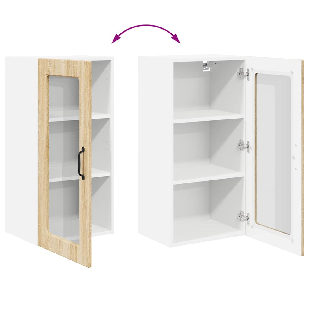 Küchenschrank Sonoma-Eiche 40 x 31 x 80 cm Holzwerkstoff