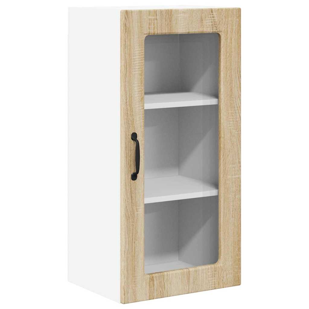 Küchenschrank 2 pcs Sonoma-Eiche 40 x 31 x 80 cm Holzwerkstoff