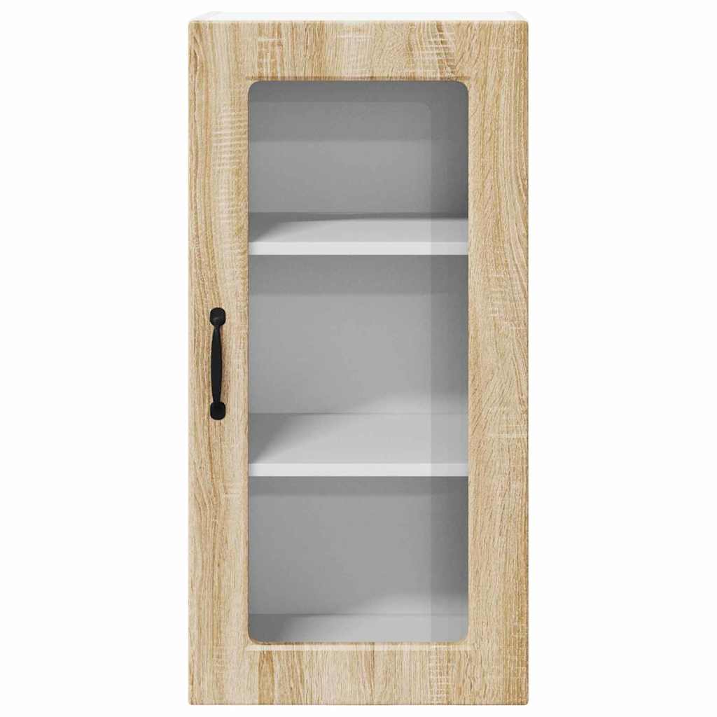Küchenschrank 2 pcs Sonoma-Eiche 40 x 31 x 80 cm Holzwerkstoff