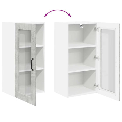 Küchenschrank Beton Grau 40 x 31 x 80 cm Holzwerkstoff