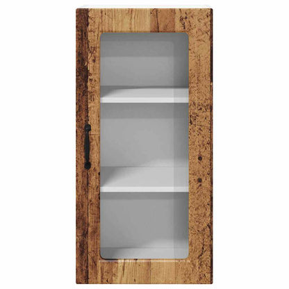 Küchenschrank 2 pcs Altholz 40 x 31 x 80 cm Holzwerkstoff