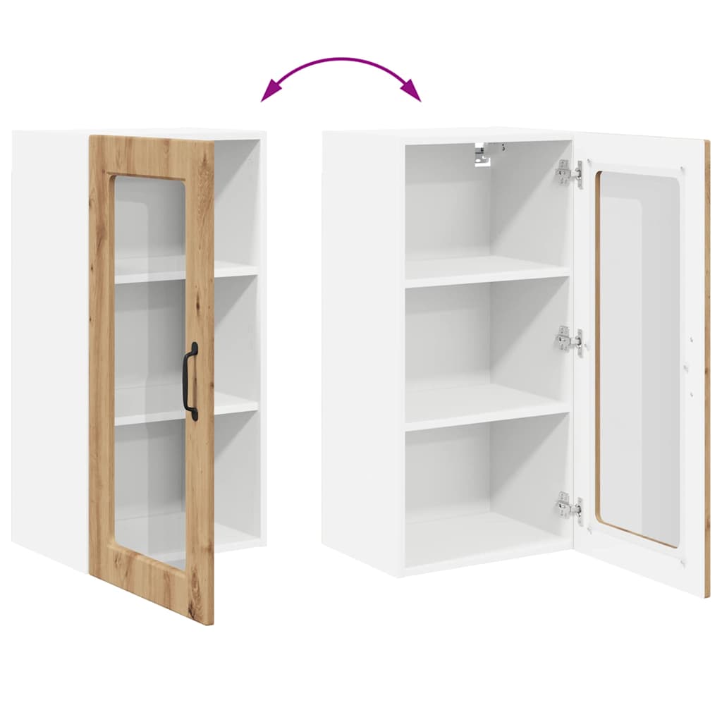 Küchenschrank Artisan-Eiche 40 x 31 x 80 cm Holzwerkstoff