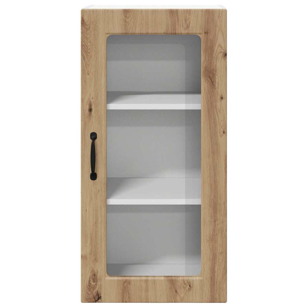 Küchenschrank 2 pcs Artisan-Eiche 40 x 31 x 80 cm Holzwerkstoff