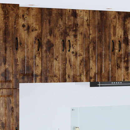 Küchenschrank Geräucherte Eiche 30 x 31 x 80 cm Holzwerkstoff