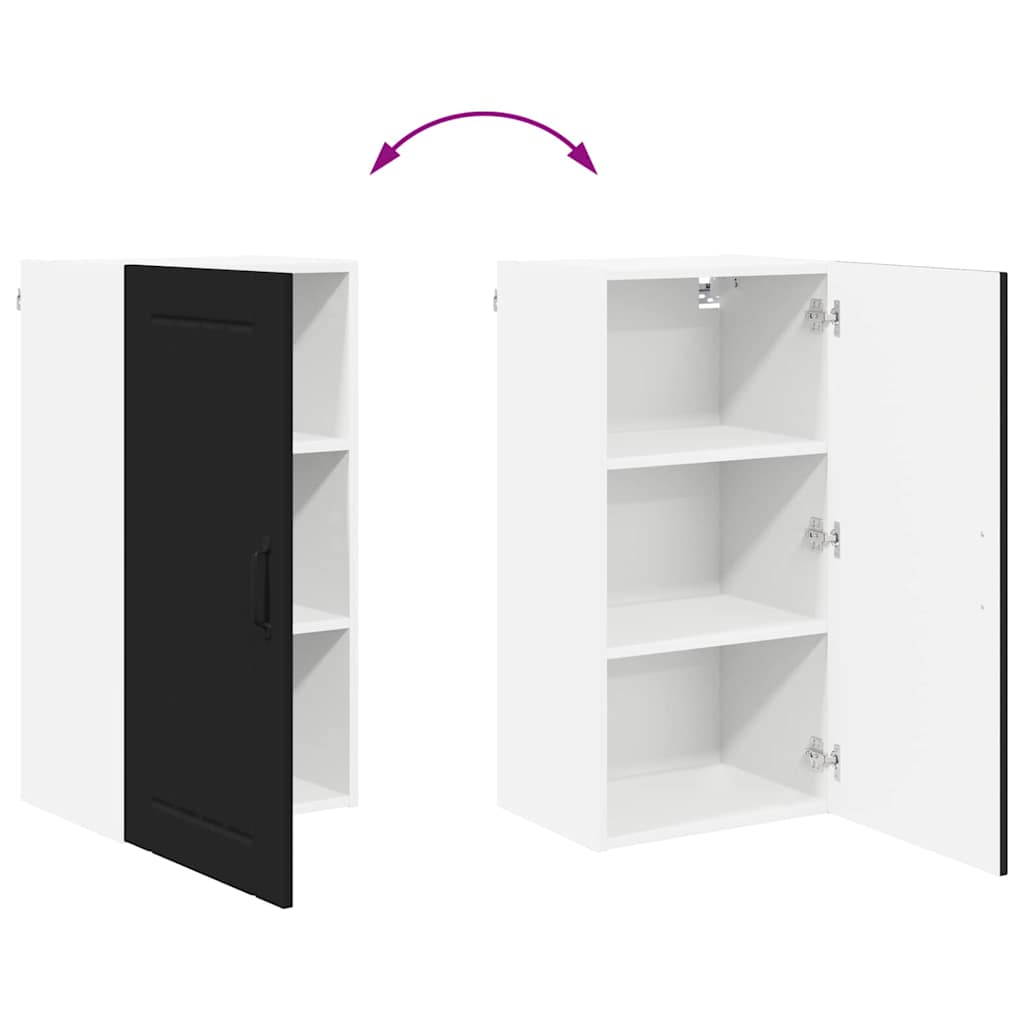 Küchenschrank Schwarz 40 x 31 x 80 cm Holzwerkstoff