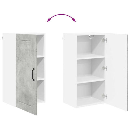 Küchenschrank Beton Grau 40 x 31 x 80 cm Holzwerkstoff