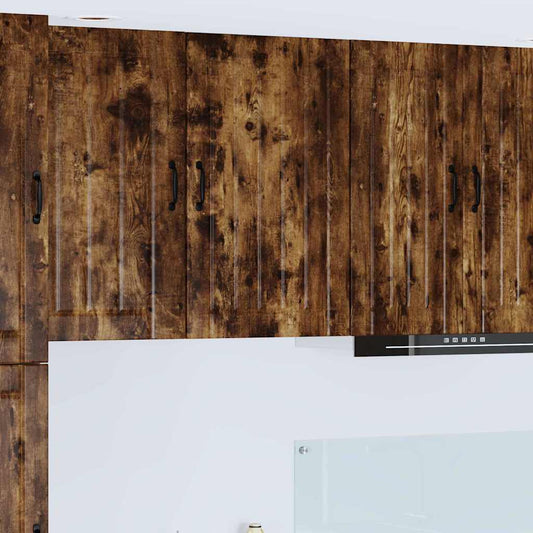 Küchenschrank Geräucherte Eiche 50 x 31 x 80 cm Holzwerkstoff