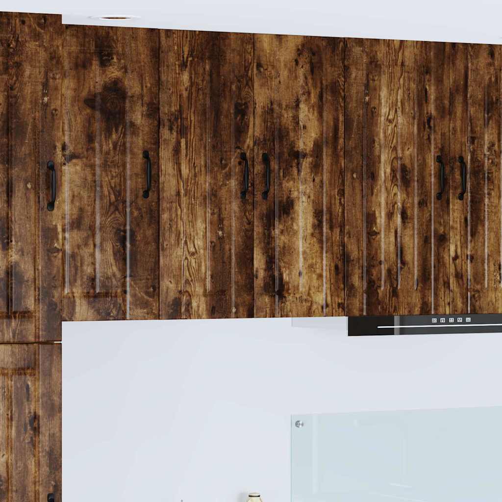 Küchenschrank Geräucherte Eiche 60 x 31 x 80 cm Holzwerkstoff