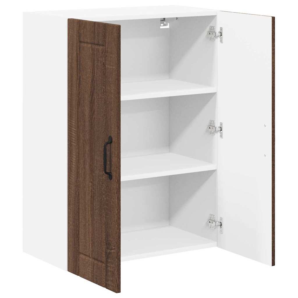 Küchenschrank Braun Eichen-Optik 60 x 31 x 80 cm Holzwerkstoff