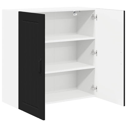 Küchenschrank Schwarz 80 x 31 x 80 cm Holzwerkstoff