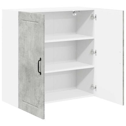 Küchenschrank Beton Grau 80 x 31 x 80 cm Holzwerkstoff