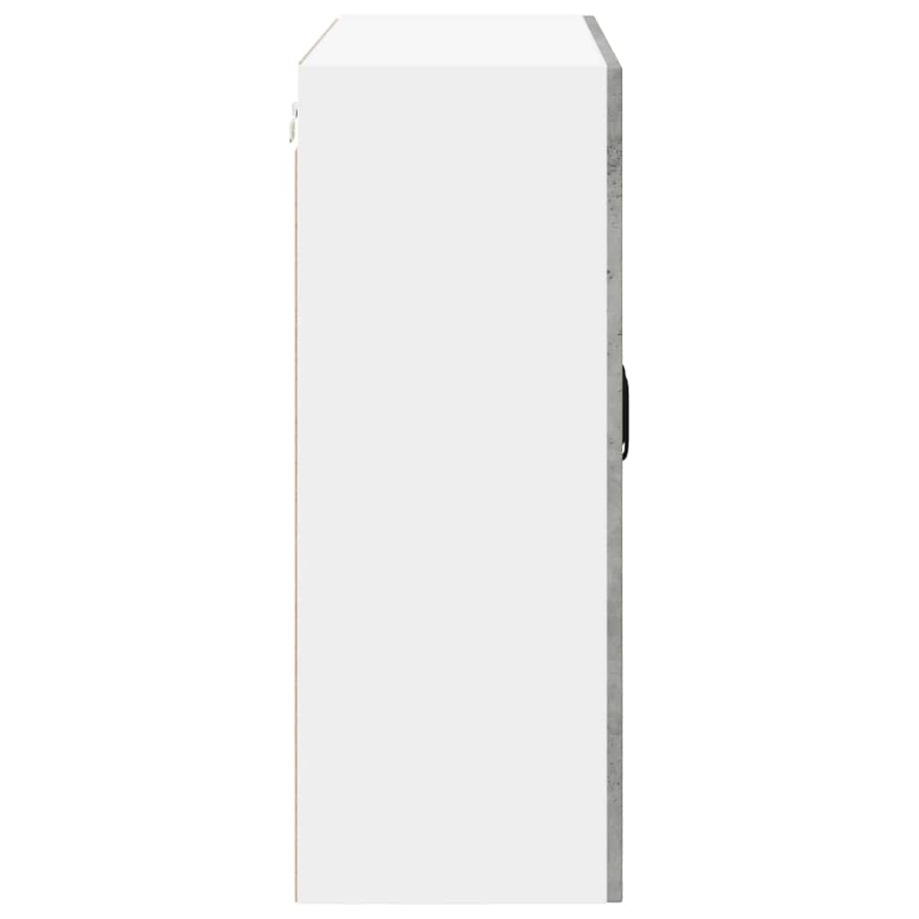 Küchenschrank Beton Grau 80 x 31 x 80 cm Holzwerkstoff