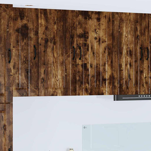 Küchenschrank Geräucherte Eiche 80 x 31 x 80 cm Holzwerkstoff