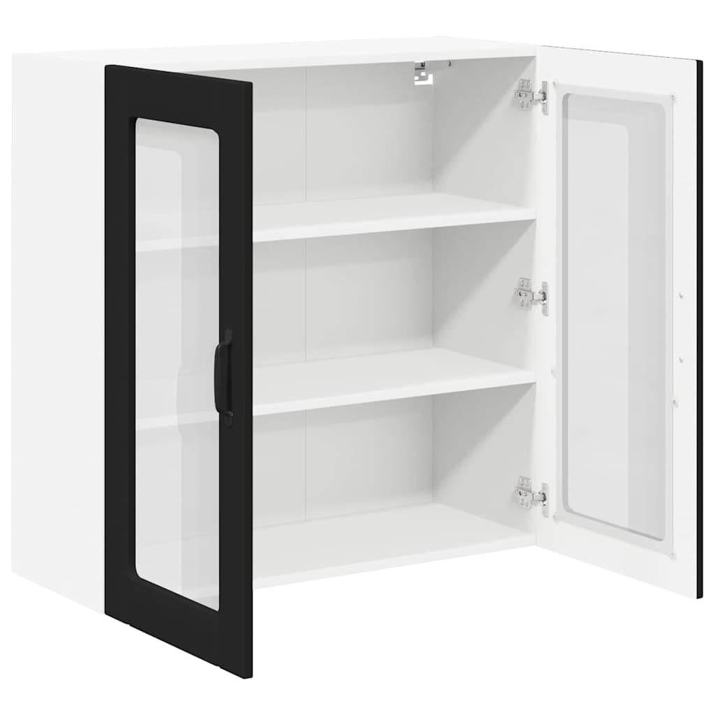 Küchenschrank Schwarz 80 x 31 x 80 cm Holzwerkstoff