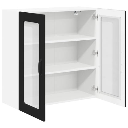 Küchenschrank Schwarz 80 x 31 x 80 cm Holzwerkstoff