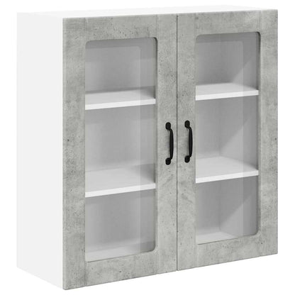 Küchenschrank Beton Grau 80 x 31 x 80 cm Holzwerkstoff