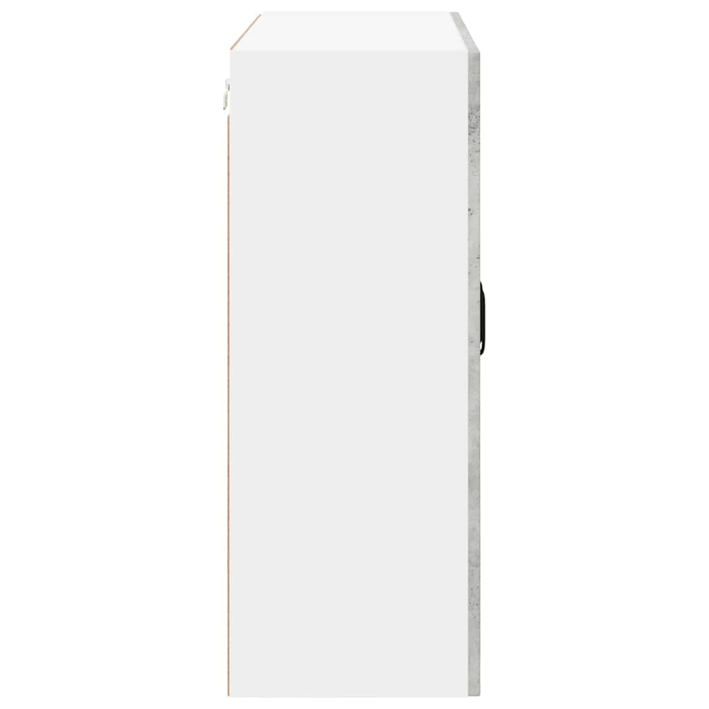 Küchenschrank Beton Grau 80 x 31 x 80 cm Holzwerkstoff