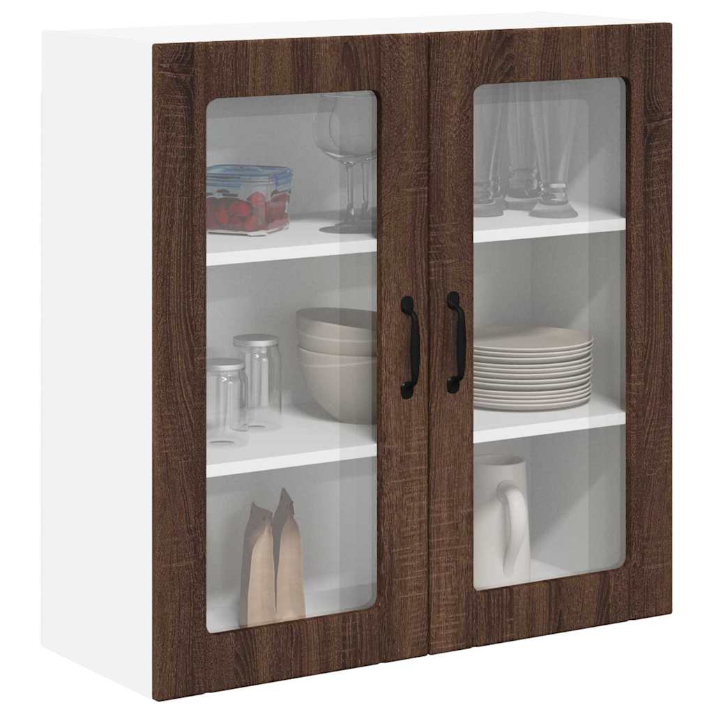 Küchenschrank Braun Eichen-Optik 80 x 31 x 80 cm Holzwerkstoff