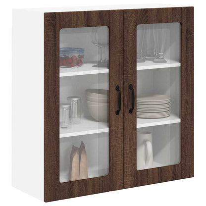 Küchenschrank Braun Eichen-Optik 80 x 31 x 80 cm Holzwerkstoff