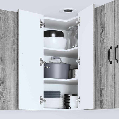 Küchenschrank Graues Sonoma 57 x 57 x 80 cm Holzwerkstoff