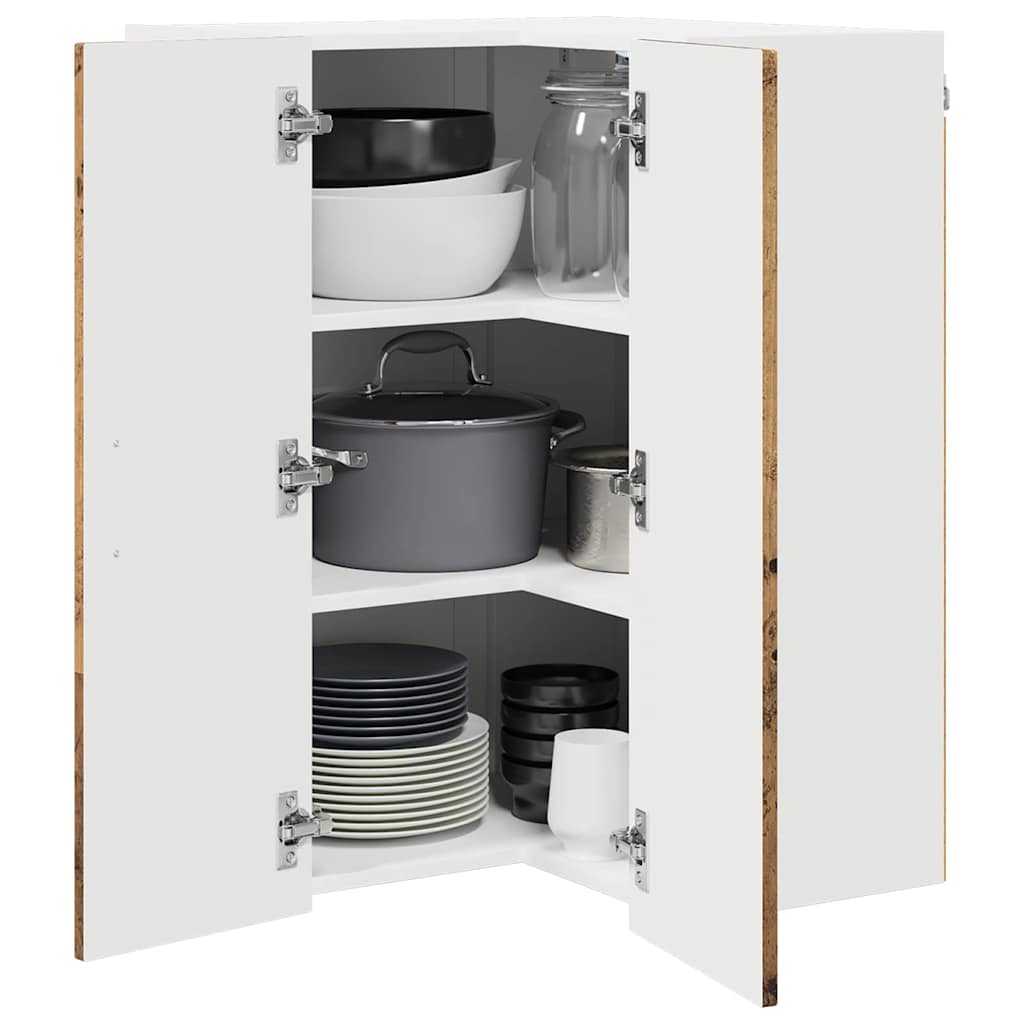 Küchenschrank Altholz 57 x 57 x 80 cm Holzwerkstoff