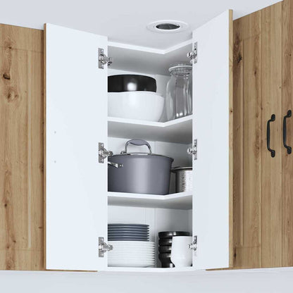 Küchenschrank Artisan-Eiche 57 x 57 x 80 cm Holzwerkstoff