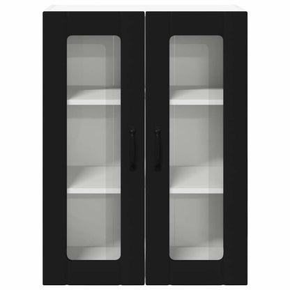 Küchenschrank Schwarz 60 x 31 x 80 cm Holzwerkstoff