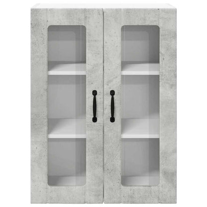 Küchenschrank Beton Grau 60 x 31 x 80 cm Holzwerkstoff