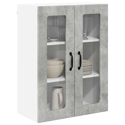 Küchenschrank Beton Grau 60 x 31 x 80 cm Holzwerkstoff