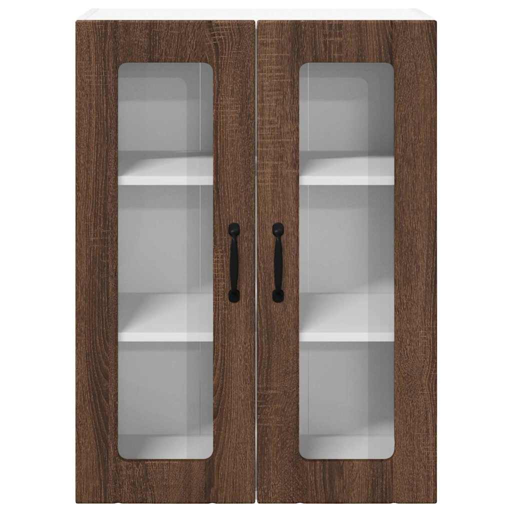 Küchenschrank Braun Eichen-Optik 60 x 31 x 80 cm Holzwerkstoff