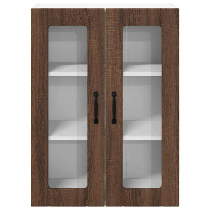 Küchenschrank Braun Eichen-Optik 60 x 31 x 80 cm Holzwerkstoff