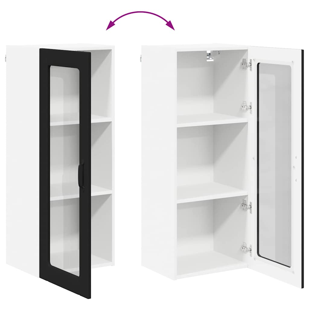 Küchenschrank Schwarz 40 x 31 x 100 cm Holzwerkstoff