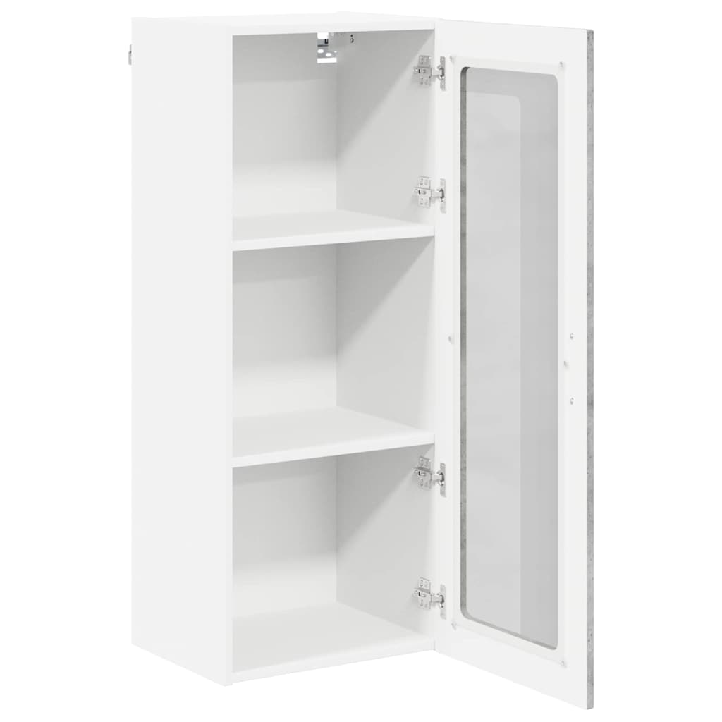 Küchenschrank Beton Grau 40 x 31 x 100 cm Holzwerkstoff