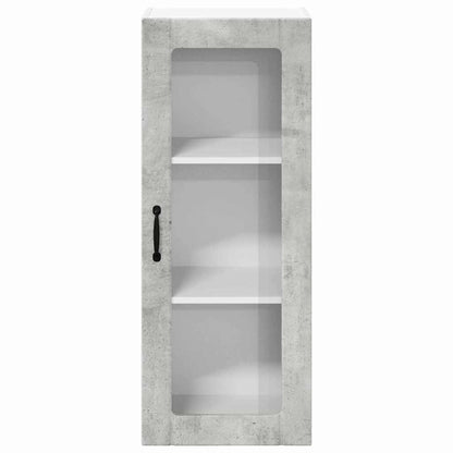 Küchenschrank Beton Grau 40 x 31 x 100 cm Holzwerkstoff