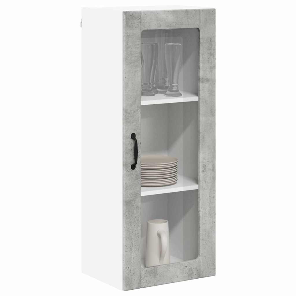 Küchenschrank Beton Grau 40 x 31 x 100 cm Holzwerkstoff