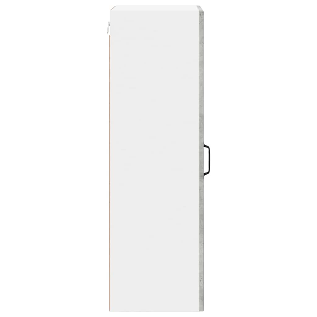 Küchenschrank Beton Grau 40 x 31 x 100 cm Holzwerkstoff