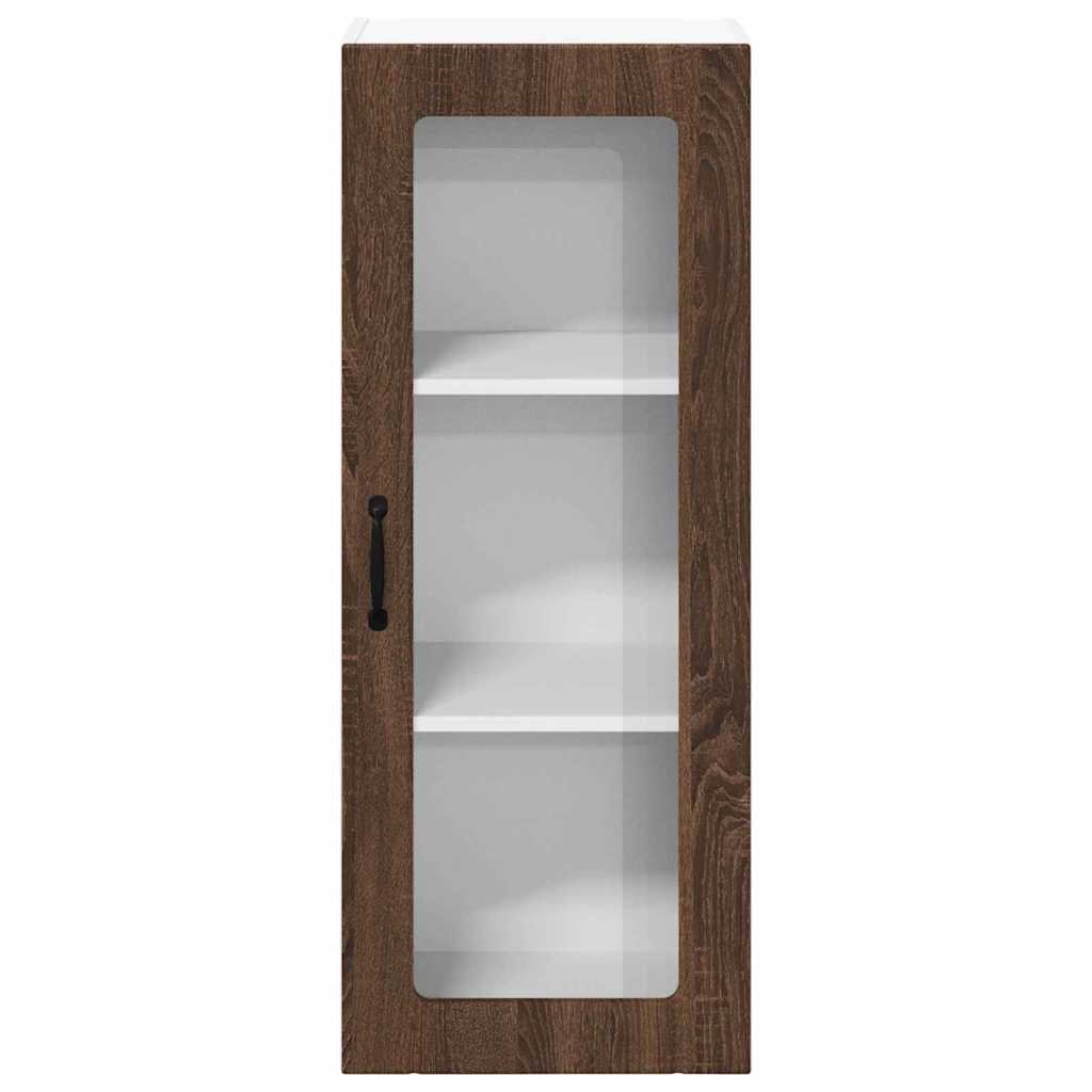 Küchenschrank Braun Eichen-Optik 40 x 31 x 100 cm Holzwerkstoff
