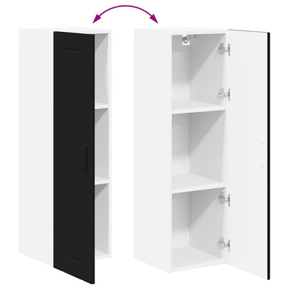 Küchenschrank Schwarz 30 x 31 x 100 cm Holzwerkstoff