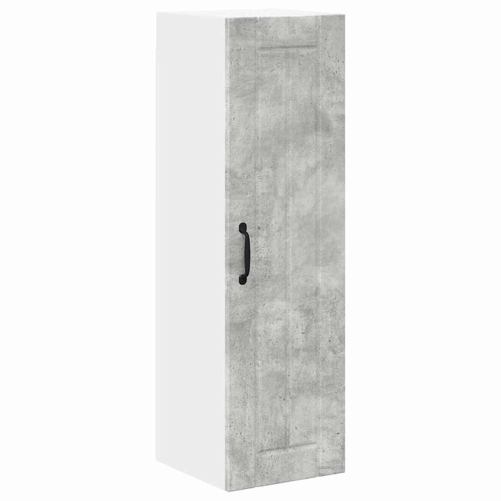 Küchenschrank Beton Grau 30 x 31 x 100 cm Holzwerkstoff